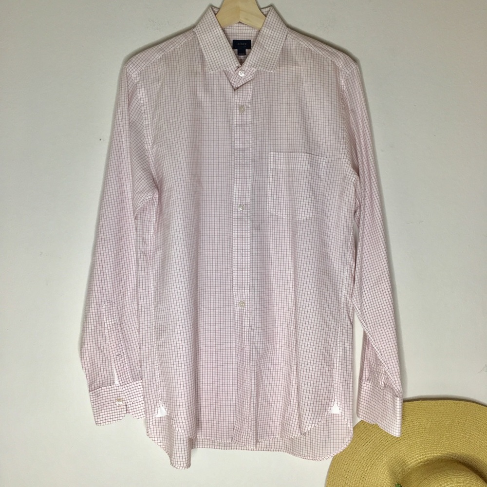 J crew button down. 120’s 2 ply size medium